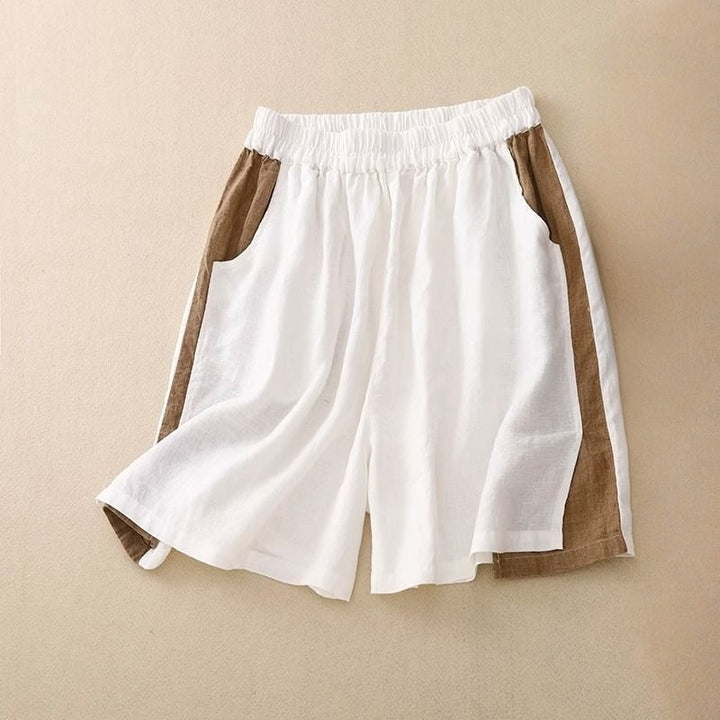 Amelia Linen Summer Shorts