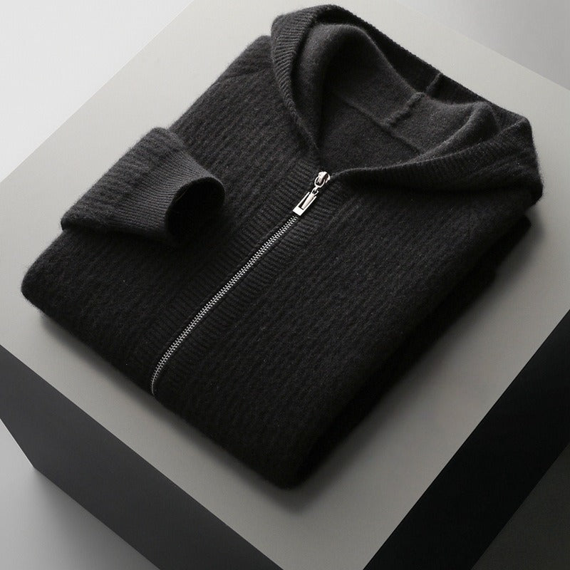 Lanca Wool Pullover Hoodie