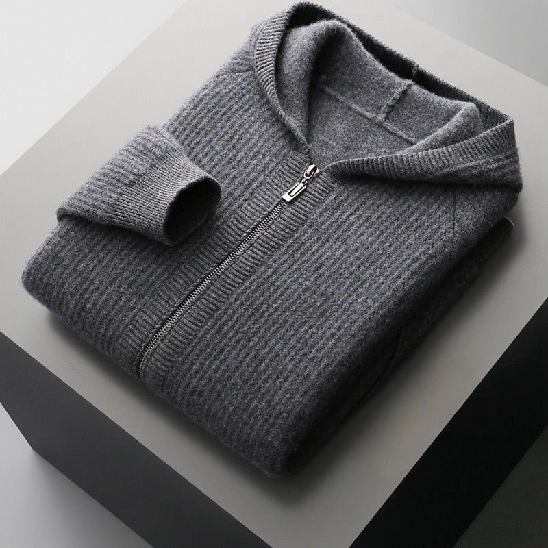 Lanca Wool Pullover Hoodie