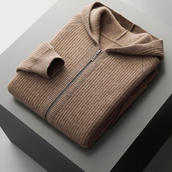 Lanca Wool Pullover Hoodie
