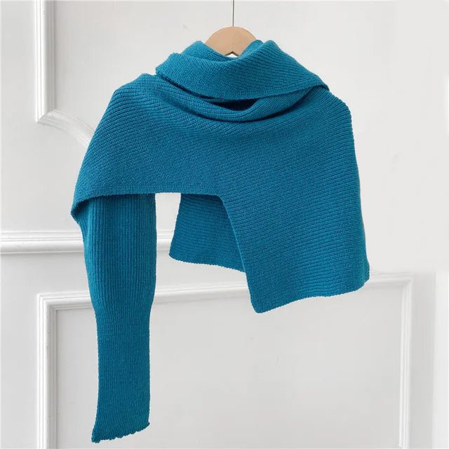 Amelie Fleur Soft Knit Scarf
