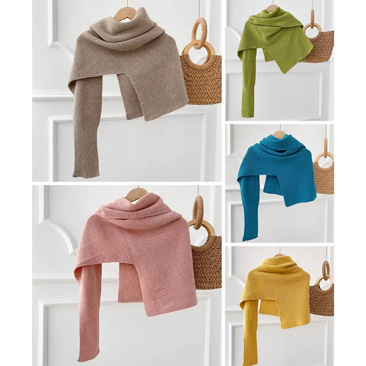 Amelie Fleur Soft Knit Scarf