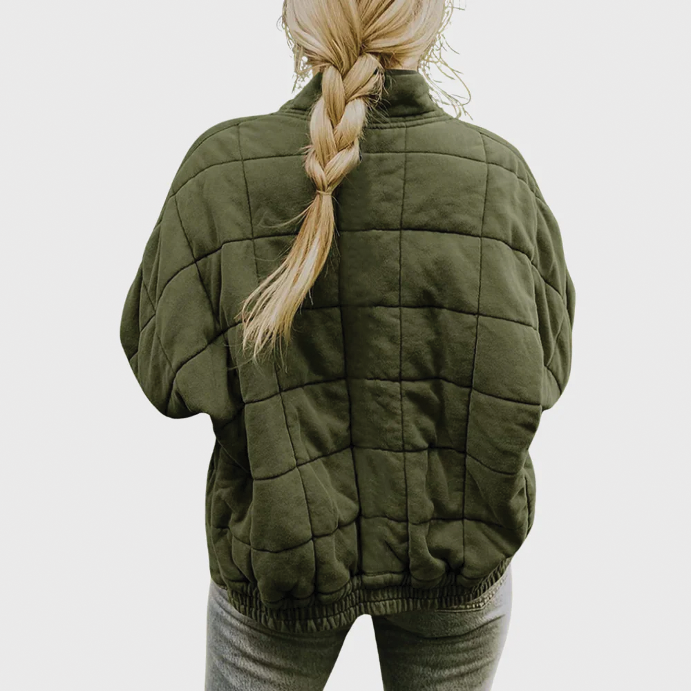 Sandra - Quilted Zip Jacket