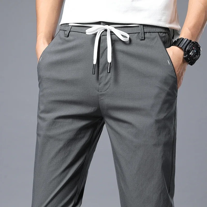 Sleek Slim Fit Trousers