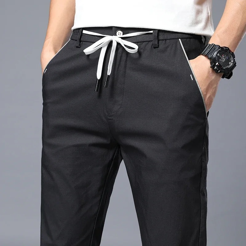 Sleek Slim Fit Trousers