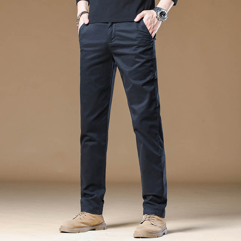 Tailored Slim Fit Office Trousers