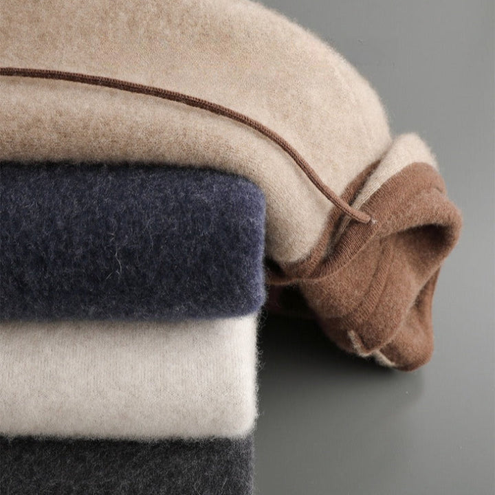 NOAM CASHMERE PULLOVER HOODIE